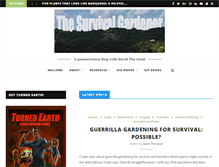 Tablet Screenshot of floridasurvivalgardening.com